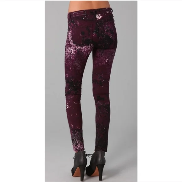 Rag & Bone size 30 Galaxy color jean leggings - Picture 9 of 10